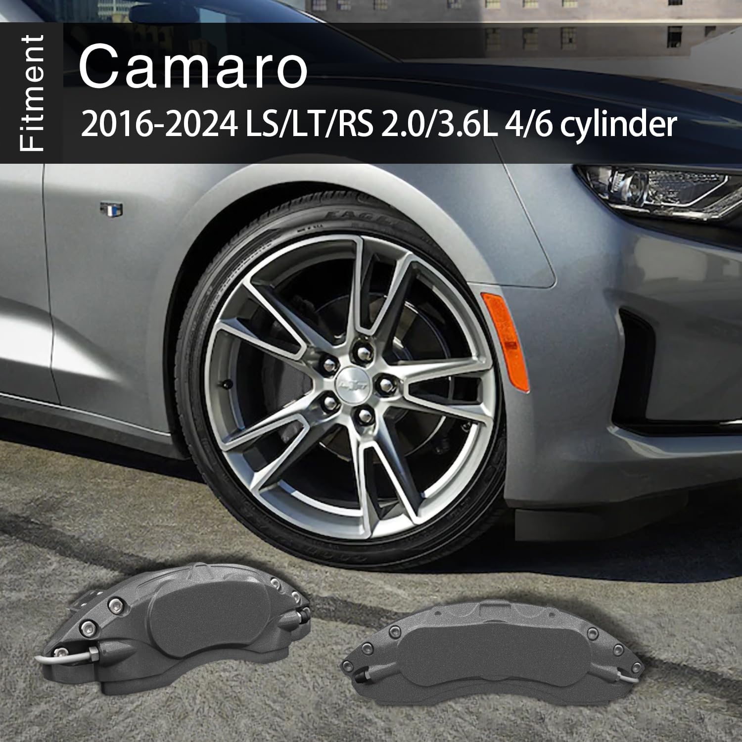 Automobile aluminum alloy caliper cover special car special buckle screw fixed caliper cover (4PCS) - VelosoleAutomobile aluminum alloy caliper cover special car special buckle screw fixed caliper cover (4PCS)car - accessories
