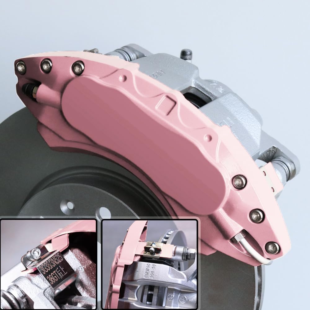 Car aluminum alloy special car special buckle screw fixed caliper cover (4PCS luxury upgrade version) - VelosoleCar aluminum alloy special car special buckle screw fixed caliper cover (4PCS luxury upgrade version)car - accessories
