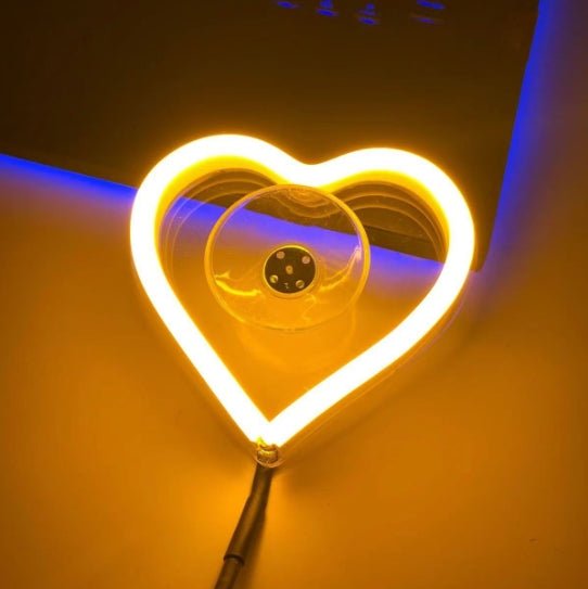 Car LED ambient light, triangular window light (blue heart pattern) - VelosoleCar LED ambient light, triangular window light (blue heart pattern)car - accessories