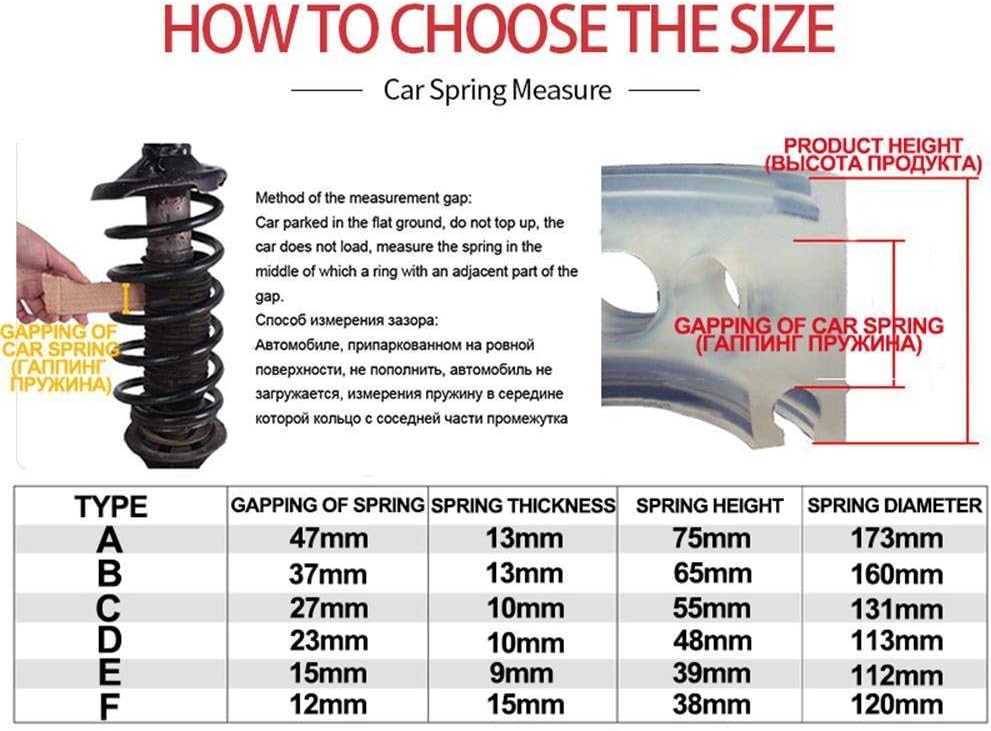 Universal Car Shock Absorber Spring Bumper Power Auto Buffers - VelosoleUniversal Car Shock Absorber Spring Bumper Power Auto Bufferscar - accessories
