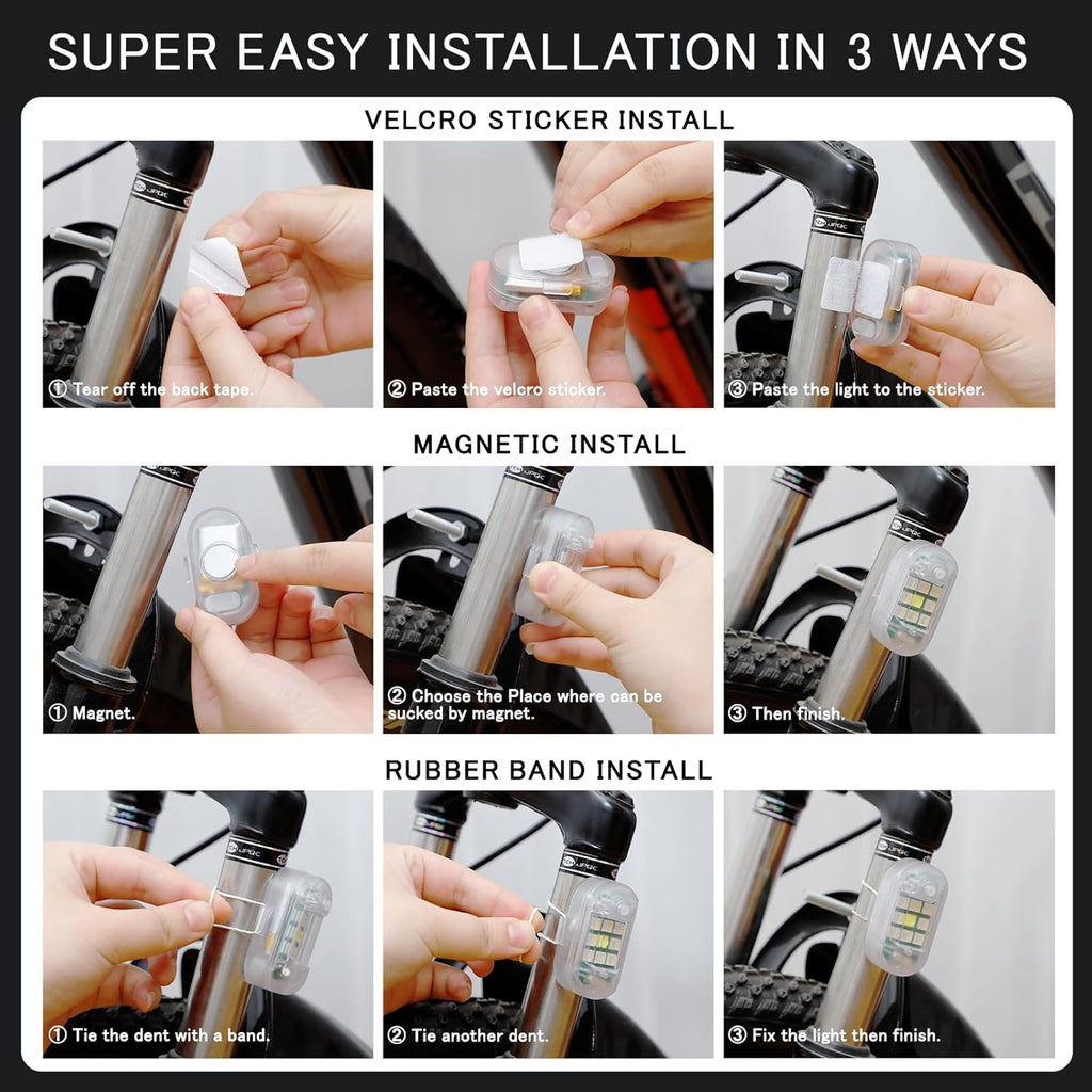 Wireless Remote Control Anti - Collision LED Strobe Light Kit - VelosoleWireless Remote Control Anti - Collision LED Strobe Light Kitcar - accessories